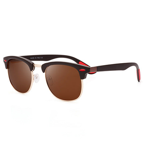 Premium Polarized Clubmaster Sunglasses for Men