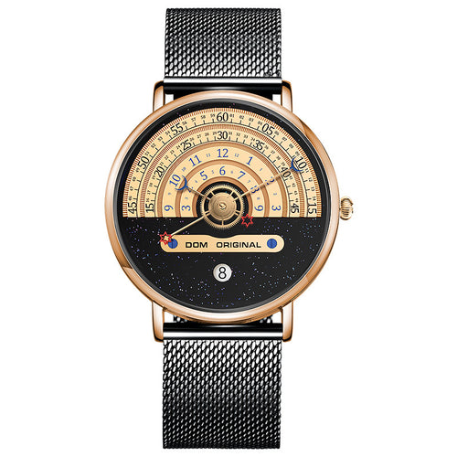 Luxury Retro Jump Hour Men’s Watch