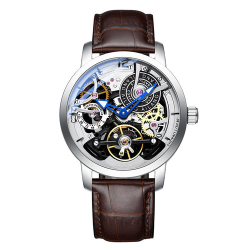 Luxury Skeleton Automatic Mechanical Watch