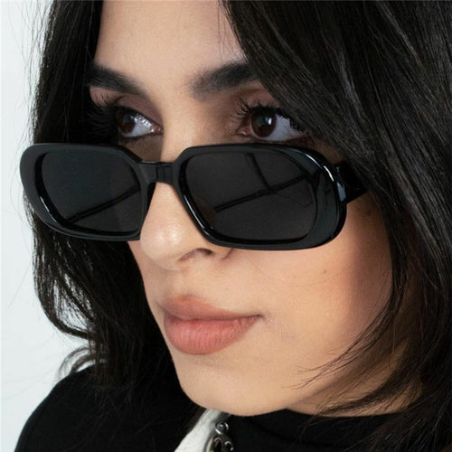 Retro Rectangle Sunglasses