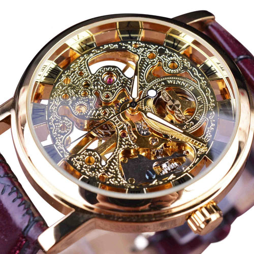 Luxury Men’s Skeleton Automatic Mechanical Watch