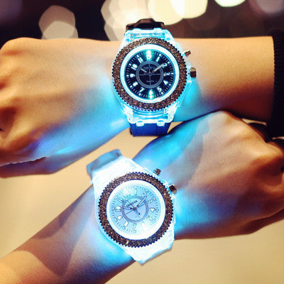 Luminous LED Quartz Watch for Women