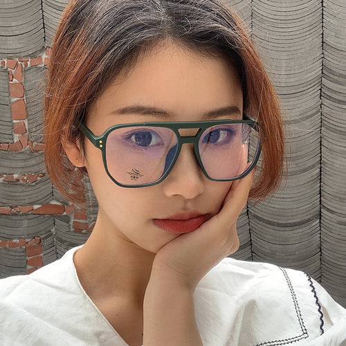 Modern Double Bridge Optical Glasses