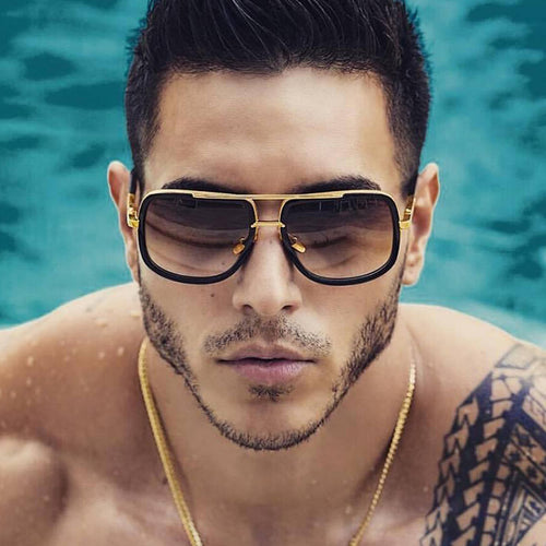 Premium Flat Top Square Fashion Sunglasses